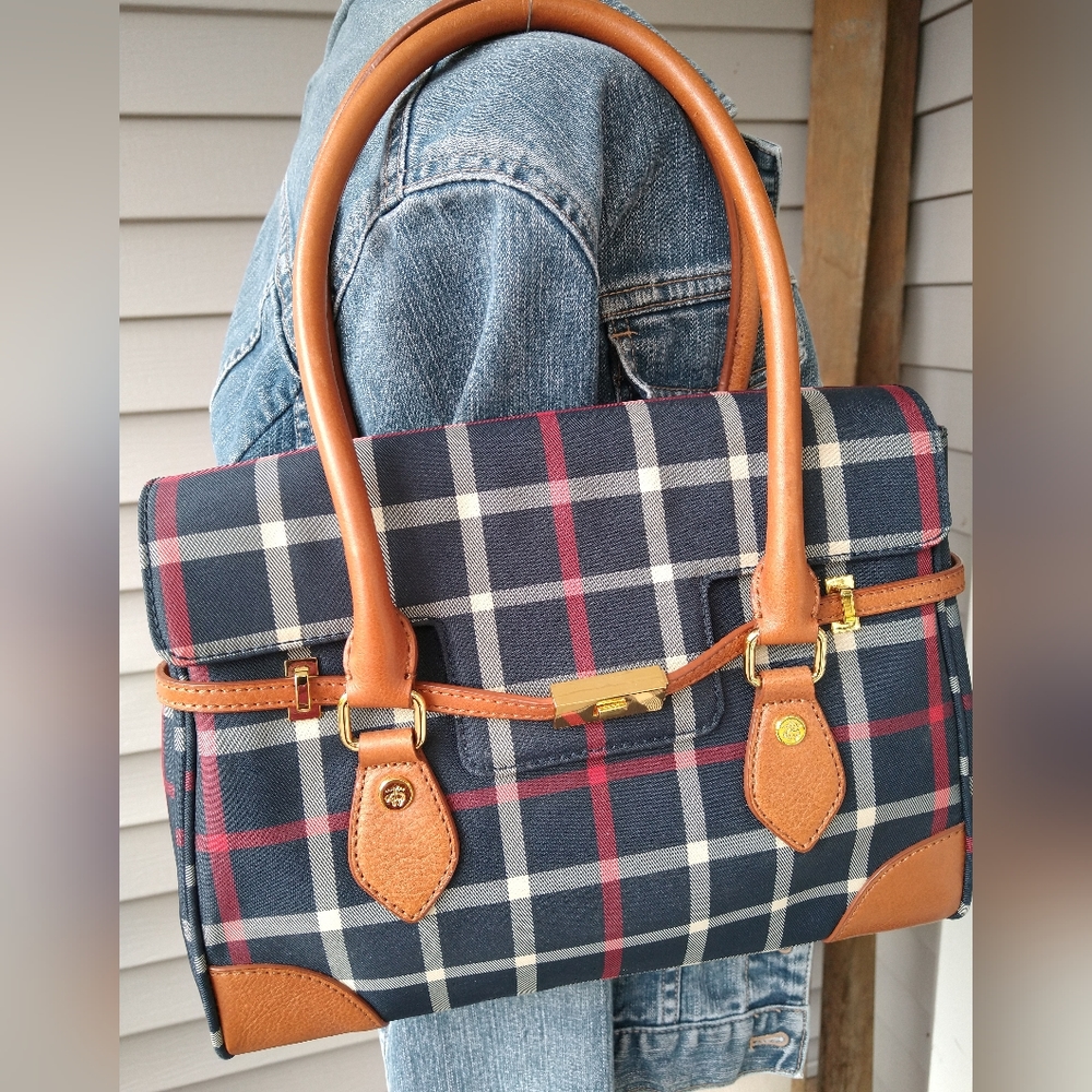 Brooks Brothers Fabric Sachel